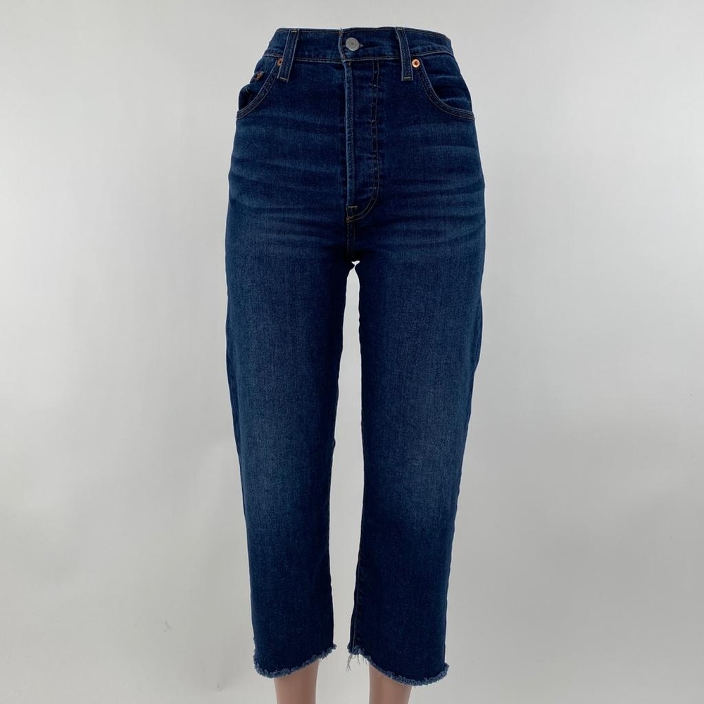 Levi's Ribcage Straight Raw Jeans size 29